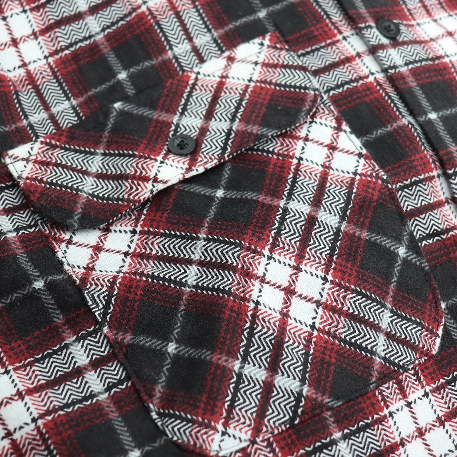 Men's 100% Cotton Flannelette Shirt Long Sleeve Plaid Check Flannel w Pockets, Vintage Ash Plaid, XL
