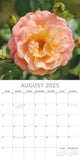 Calendars, Organisers & Planners: Beauty of Flowers 2025 Square Wall Calendar Floral 16-Month Premium Planner Gift