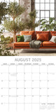Calendars, Organisers & Planners: House Plants - 2025 Square Wall Calendar Floral 16 Months Premium Planner Gift