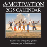 Calendars, Organisers & Planners: Demotivation - 2025 Square Wall Calendar 16 Months Premium Planner New Year Gift