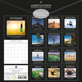 Calendars, Organisers & Planners: Demotivation - 2025 Square Wall Calendar 16 Months Premium Planner New Year Gift