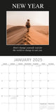 Calendars, Organisers & Planners: Demotivation - 2025 Square Wall Calendar 16 Months Premium Planner New Year Gift