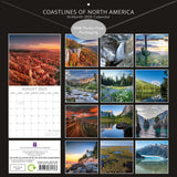 Calendars, Organisers & Planners: National Parks USA - 2025 Square Wall Calendar 16 Months New Year Planner Gift