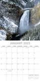 Calendars, Organisers & Planners: National Parks USA - 2025 Square Wall Calendar 16 Months New Year Planner Gift
