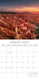 Calendars, Organisers & Planners: National Parks USA - 2025 Square Wall Calendar 16 Months New Year Planner Gift