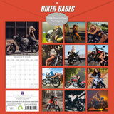 Calendars, Organisers & Planners: Biker Babes 2025 Square Wall Calendar 16 Months Christmas New Year Planner Gift