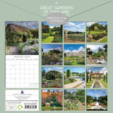Calendars, Organisers & Planners: Great Gardens of England 2025 Square Wall Calendar 16Month New Year Planner Gift