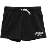 Women's Bottoms: Women's Casual Fleece Shorts Sweat Athletic Track Pants w Elastic Wasit Pockets, Black, 2XL