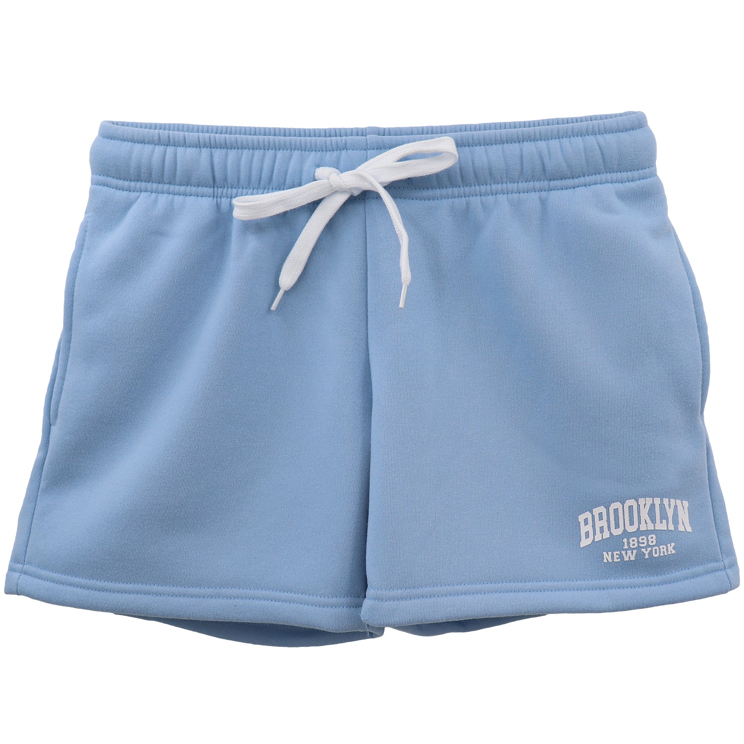Women's Bottoms: Women's Casual Fleece Shorts Sweat Athletic Track Pants w Elastic Wasit Pockets, Blue, M