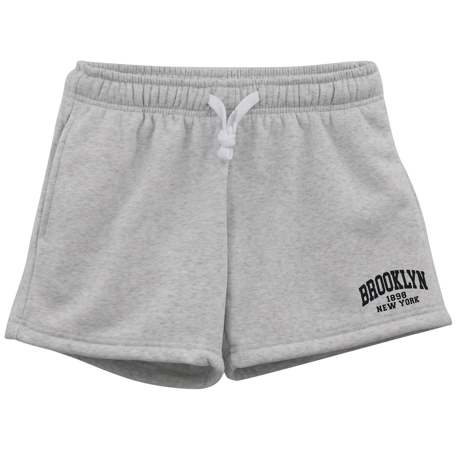 Women's Bottoms: Women's Casual Fleece Shorts Sweat Athletic Track Pants w Elastic Wasit Pockets, Light Grey, XS