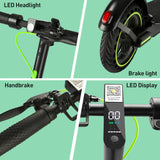 Electric Scooters: BUNA Classic Electric   Scooter   for   Adults, 350W Motor, 25KM/H, 25 KM Range, 8.5"   Pneumatic   Tires