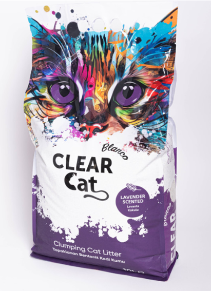 Cat Litter: ClearCat Blanco Cat Litter  Lavender 10L