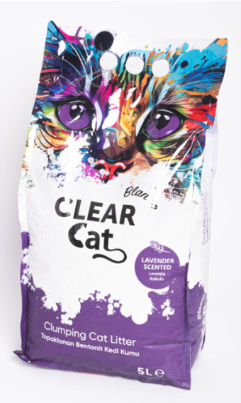 Cat Litter: ClearCat Blanco Cat Litter  Lavender 5L