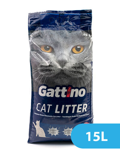 Cat Litter: Gattino Cat Litter Baby Powder 15L