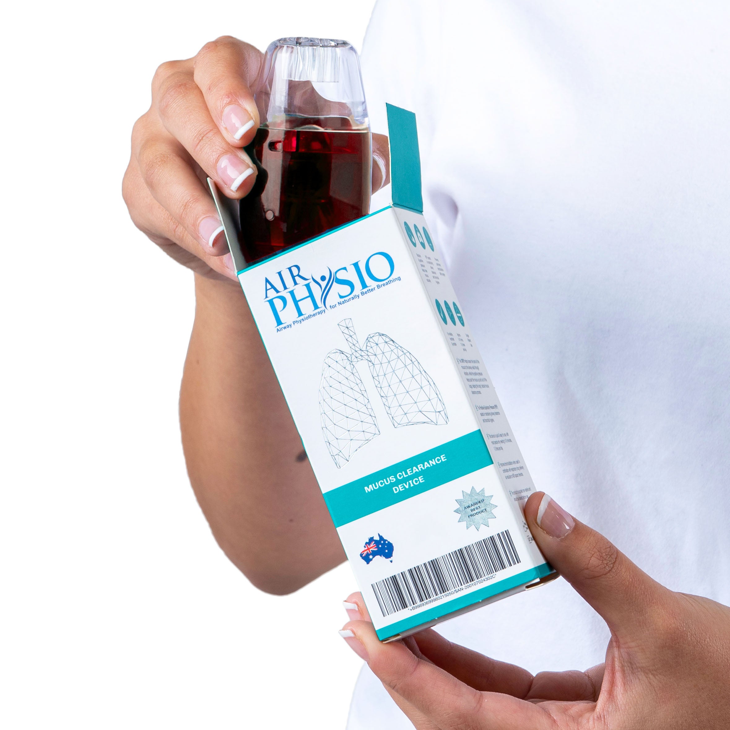 Monitoring & Testing: AirPhysio Device for Average Lung Capacity