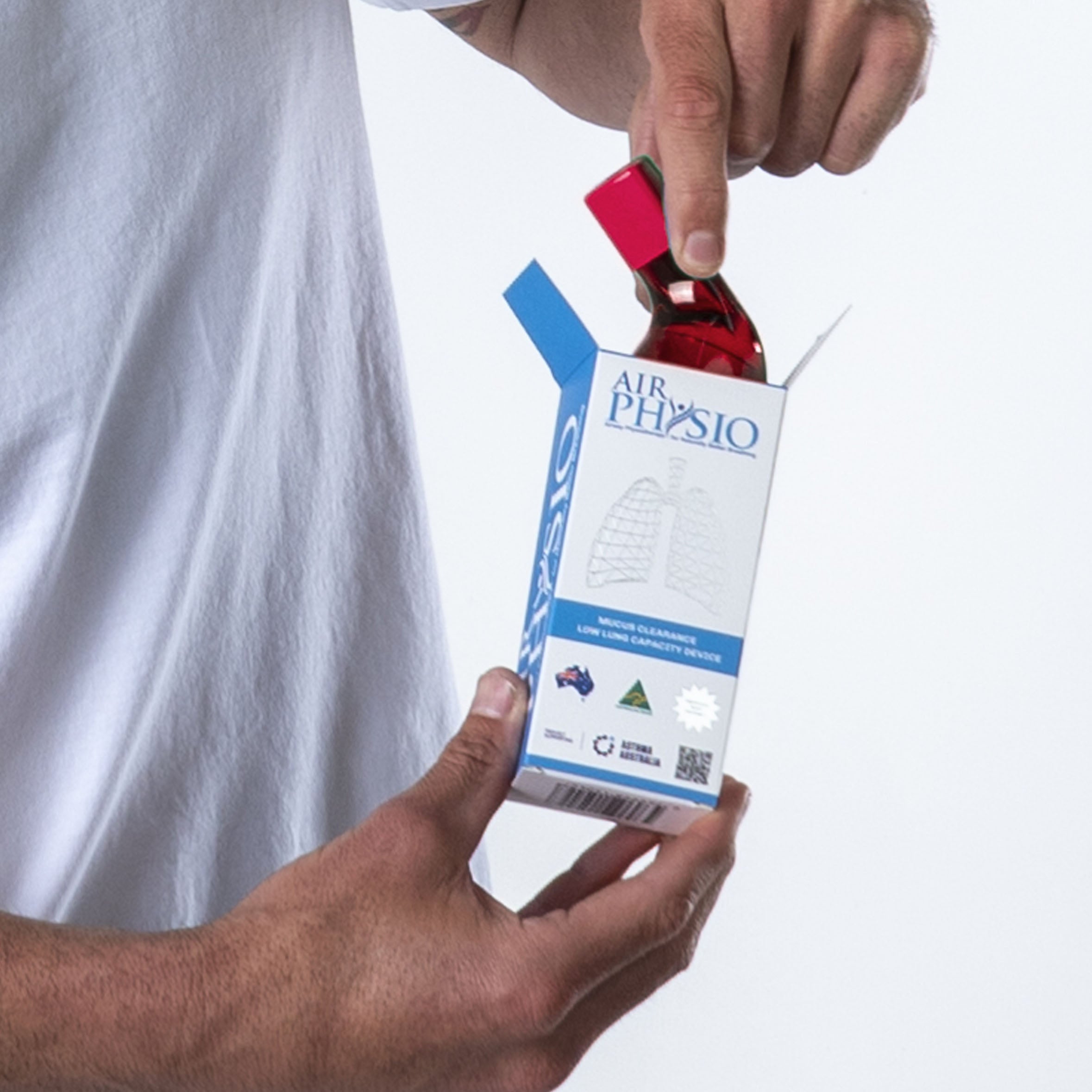 Work Safety Protective Equipment: AirPhysio Device for Low Lung Capacity