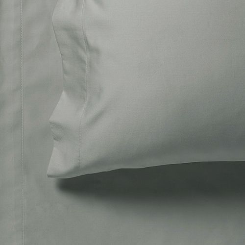 Bed Sheets: 1000TC Ultra Soft King Single Size Bed Grey Flat & Fitted Sheet Set