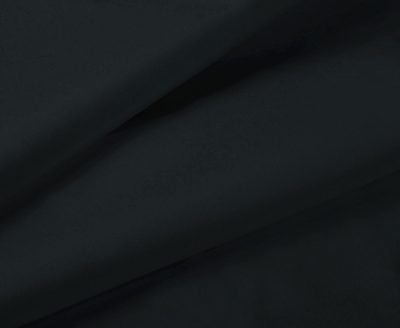 Bed Sheets: 1000TC Ultra Soft Queen Size Bed Black Flat & Fitted Sheet Set