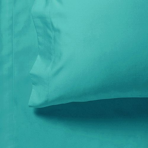 Bed Sheets: 1000TC Ultra Soft Queen Size Bed Teal Flat & Fitted Sheet Set