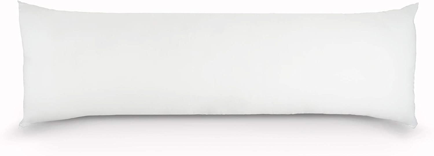 Back Care: 1000TC Premium Ultra Soft Body Pillowcase - White