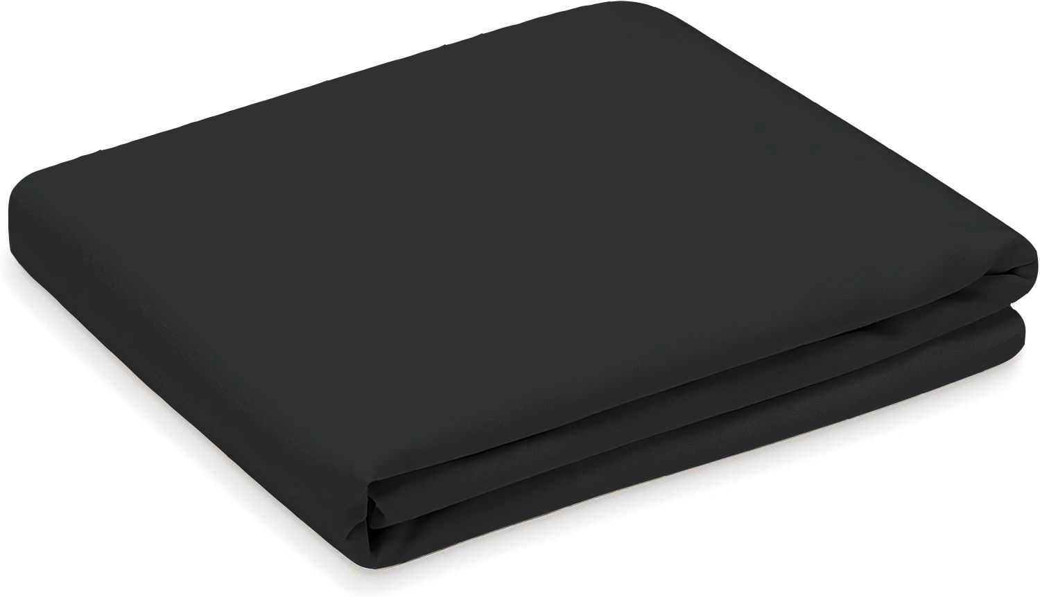 Pillows: 1000TC Premium Ultra Soft Body Pillowcase - Black