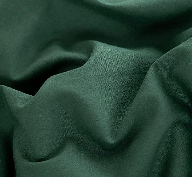 Duvet Covers: 1000TC Reversible King Size Green and Grey Duvet Quilt Cover Set