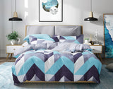 Duvet Covers: Kian Double Size Duvet Quilt Cover Set