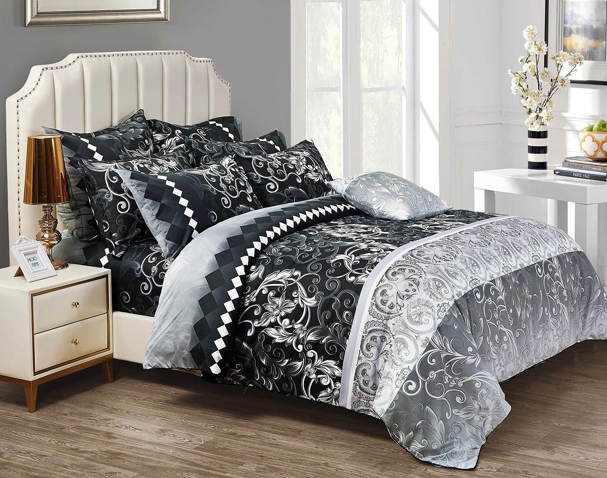 Duvet Covers: Costa King Size Duvet Quilt Cover Set