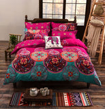 Duvet Covers: Mandala King Size Duvet Quilt Cover Set