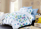 Duvet Covers: Leaves King Size Duvet Quilt Cover Set