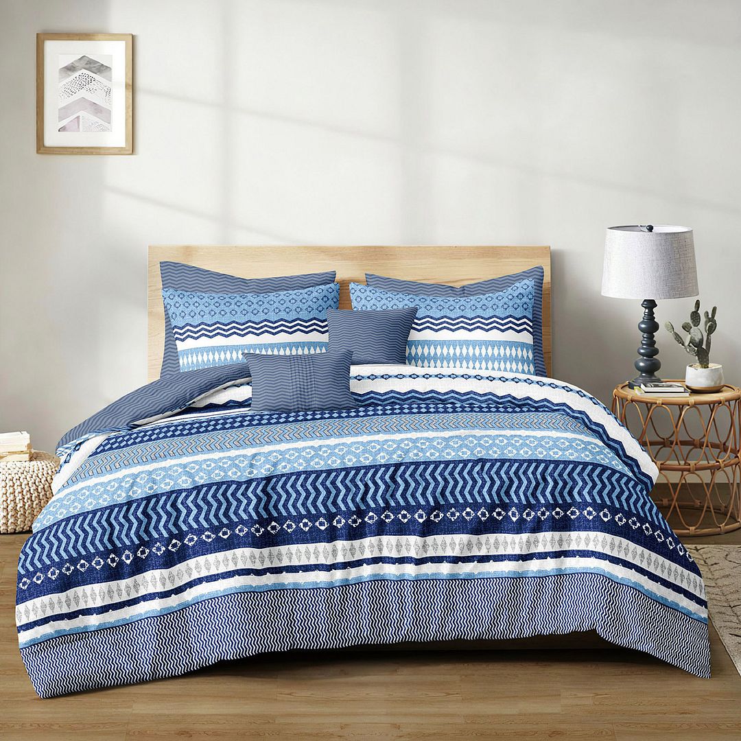 Duvet Covers: Olsen King Size Quilt/Duvet Cover Set