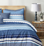 Duvet Covers: Olsen King Size Quilt/Duvet Cover Set