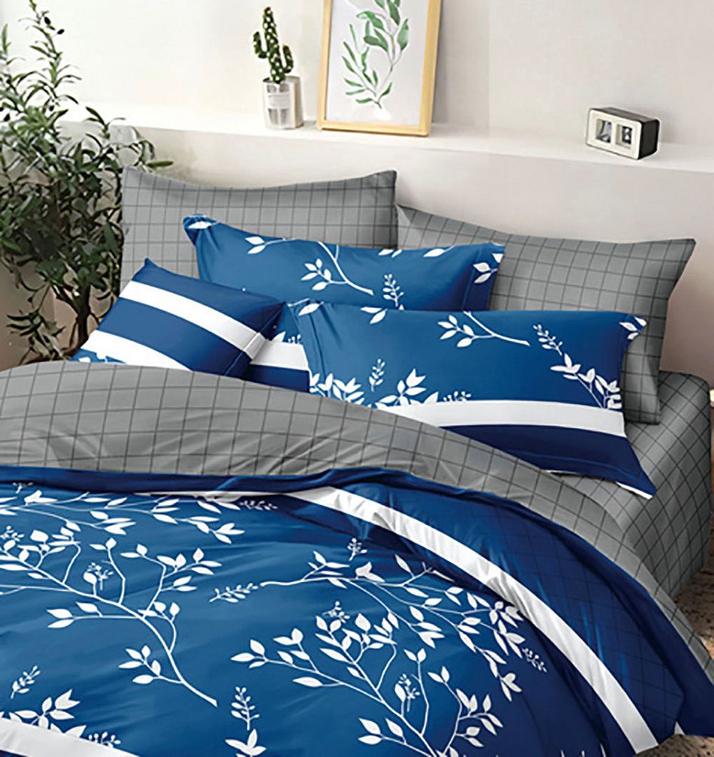 Duvet Covers: Ishani King Size Quilt/Duvet Cover Set