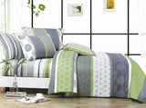 Duvet Covers: Dexter Queen Size Duvet Quilt Cover Set