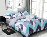 Duvet Covers: Kian Queen Size Duvet Quilt Cover Set
