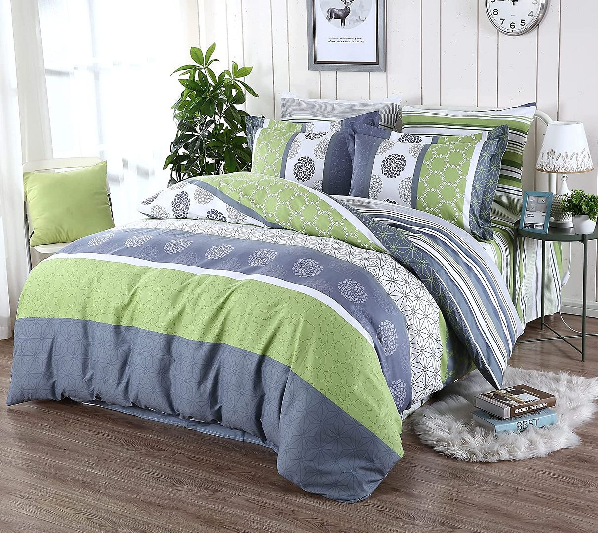 Duvet Covers: Dexter Single Size Duvet Quilt Cover Set