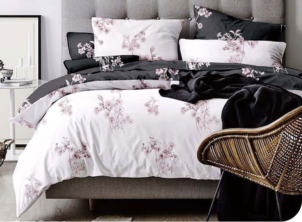 Duvet Covers: Edward Super King Size Duvet Quilt Cover Set