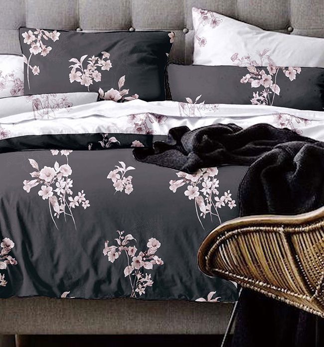 Duvet Covers: Edward Super King Size Duvet Quilt Cover Set