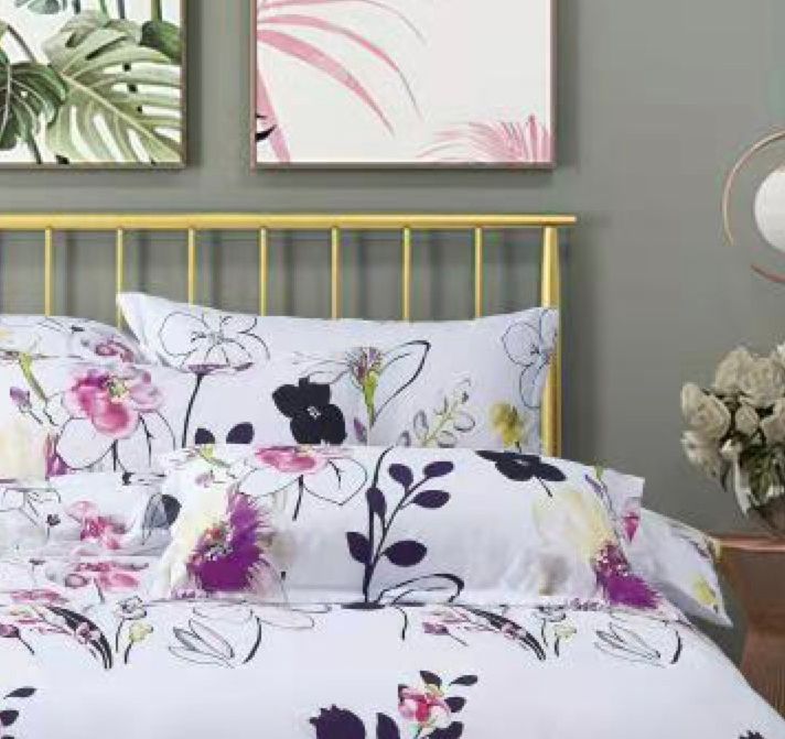 Duvet Covers: Bloom Super King Size Duvet Quilt Cover Set