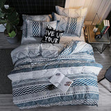 Duvet Covers: Dennings Super King Size Quilt/Duvet Cover Set