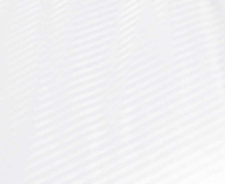 Duvet Covers: 1000TC Ultra Soft Striped Queen Size White Duvet Quilt Cover Set