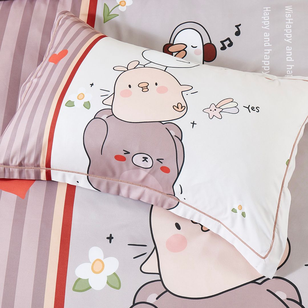 Duvet Covers: Duck Kids Quilt Cover Set - Double Size