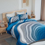 Duvet Covers: Evienne Quilt Cover Set - Queen Size