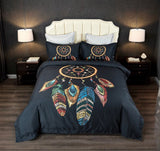 Duvet Covers: Dream Catcher Quilt Cover Set - Queen Size