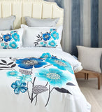 Duvet Covers: Braithe Floral Quilt Cover Set - Queen Size