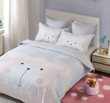 Duvet Covers: Bear Kids Quilt Cover Set - Single Size