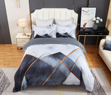 Duvet Covers: Dakuta Quilt Cover Set - Super King Size