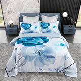 Duvet Covers: Julieta Floral Quilt Cover Set - Super King Size