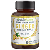Vitamins & Supplements: Ginger Capsules Organic Vegan - 90 Vegan Capsules