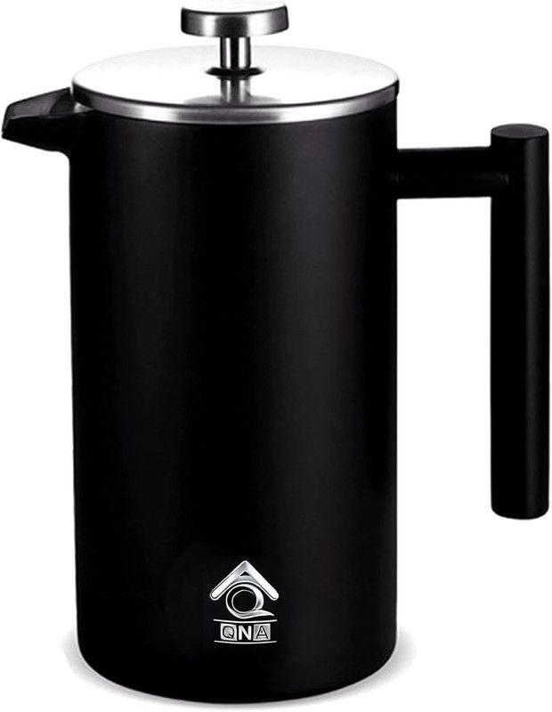 Black French Press Coffee Maker 350ml with Coffee Bean Can + Extra Filter Gift Set